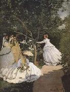 Claude Monet Women in the Garden (mk09) oil on canvas